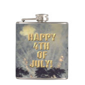 花火7月4日フラスコ包まれたク フラスク (正面)