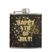 花火7月4日フラスコ包まれたク フラスク (正面)