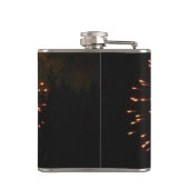 花火7月4日フラスコ包まれたク フラスク (裏面)