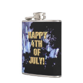 花火7月4日フラスコ包まれたク フラスク (左)