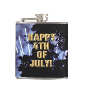 花火7月4日フラスコ包まれたク フラスク (正面)