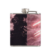 花火7月4日フラスコ包まれたク フラスク (裏面)