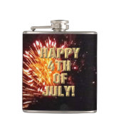 花火7月4日フラスコ包まれたク フラスク (正面)