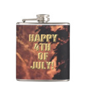 花火7月4日フラスコ包まれたク フラスク (正面)