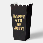 花火7月4日ポップコーンの箱 フェイバーボックス (正面)