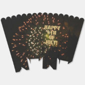花火7月4日ポップコーンの箱 フェイバーボックス (見開き)