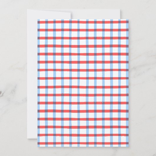 花火7月4日誕生日 招待状 (裏面)