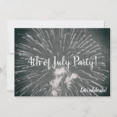 花火7月4日 招待状 (正面)
