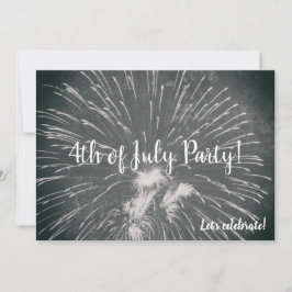 花火7月4日 招待状