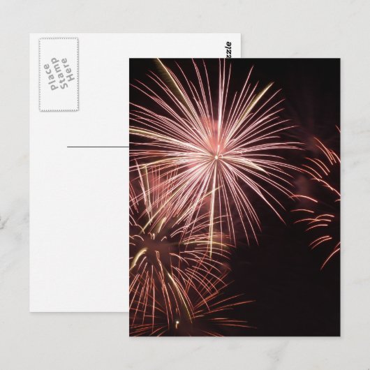 花火8 ポストカード (正面/裏面)