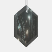 花火 ガラスオーナメント (正面右)