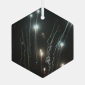 花火 ガラスオーナメント (裏面)