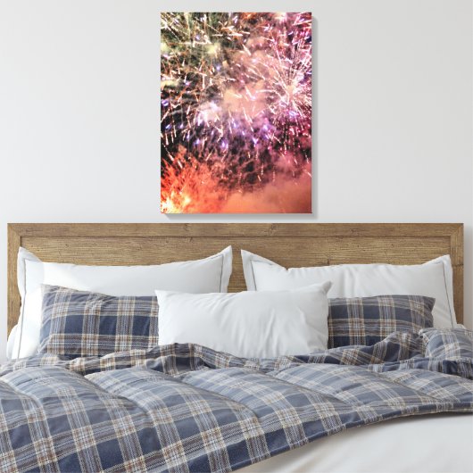 花火 キャンバスプリント (インサイチュ (寝室))
