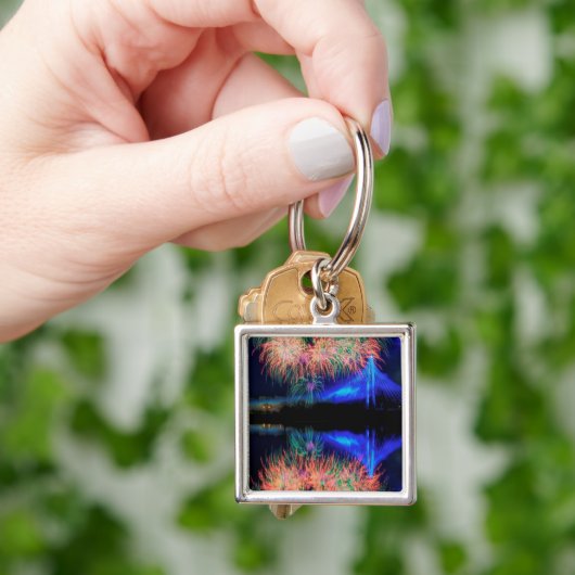 花火 キーホルダー (手)