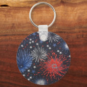 花火 キーホルダー (正面)