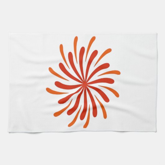 花火 クラシック キッチンタオル (横)