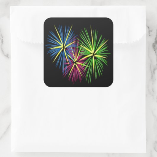 花火 スクエアシール (バッグ)