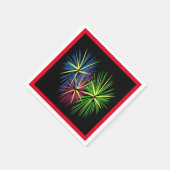 花火 スタンダードカクテルナプキン (角)