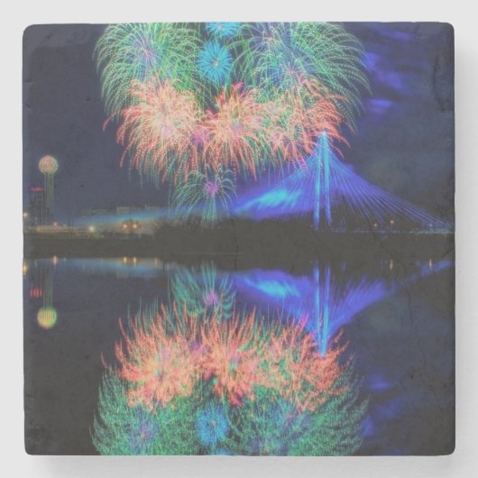 花火 ストーンコースター (正面)