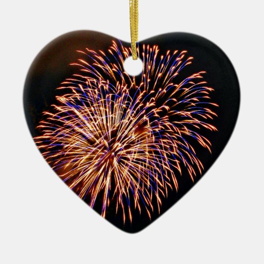 花火 セラミックオーナメント (正面)