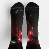 花火 ソックス (上部)