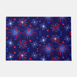 花火 ドアマット