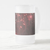 花火 フロストグラスビールジョッキ (正面右)