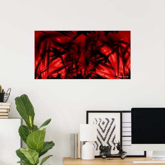 花火 ポスター (ホームオフィス)