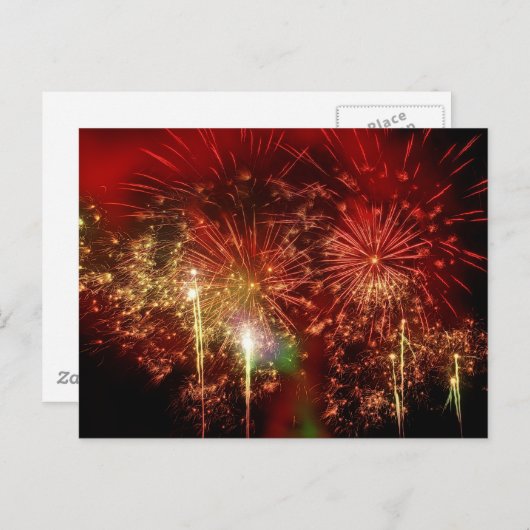 花火 ポストカード (正面/裏面)