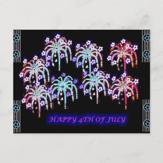花火 ポストカード (正面)