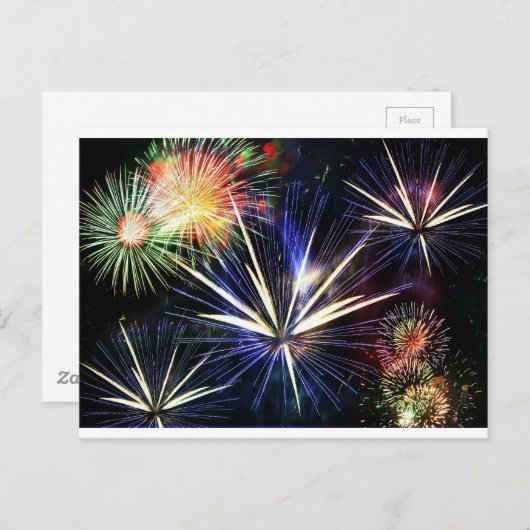 花火 ポストカード (正面/裏面)