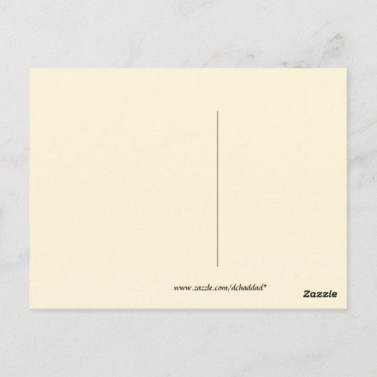 花火 - ポストカード (裏面)