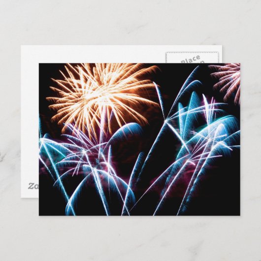 花火 ポストカード (正面/裏面)