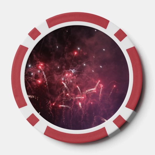 花火 ポーカーチップ (裏面)