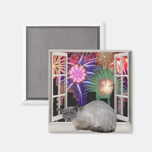 花火 マグネット (正面/裏面)
