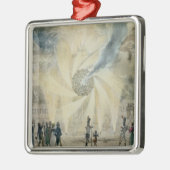 花火 メタルオーナメント (左)