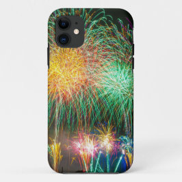 花火 ライト 日本 祭り iPhone 11 ケース
