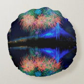 花火 ラウンドクッション (裏面)