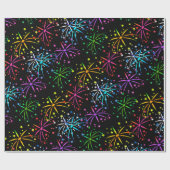 花火 ラッピングペーパー (フラット)