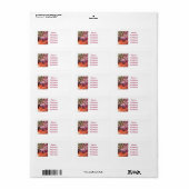 花火 ラベル (フルシート)