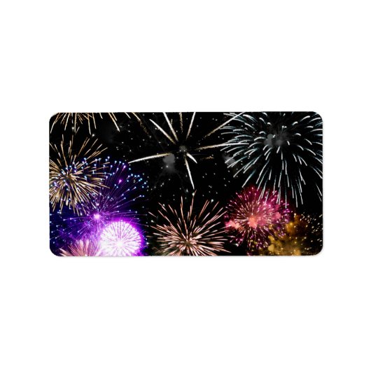 花火 ラベル (正面)