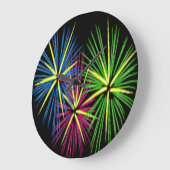 花火 ラージ壁時計 (傾斜)