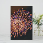 花火 便箋 (スタンド正面)