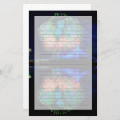 花火 便箋 (正面/裏面)