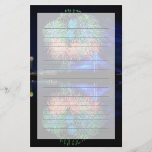 花火 便箋 (正面)