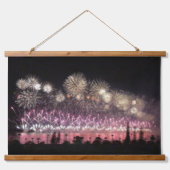 花火 吊り下げ型タペストリー (正面)