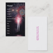 花火 名刺 (正面/裏面)