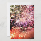 花火 招待状 (正面)