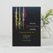 花火 招待状 (スタンド正面)