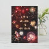 花火：新年を迎えよう！ 招待状 (スタンド正面)